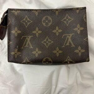 Louis Vuitton Brown Monogram Pouch Bag